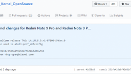 小米開源 Redmi Note 8 Pro 和 Note 9 Pro 系列的核心原始碼