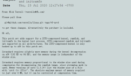 Zstd 顯著提升 Linux 核心映象壓縮效率，5.9 有望將其合併進主線