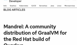 紅帽和 GraalVM 社群建立 GraalVM 下游發行版“Mandrel”