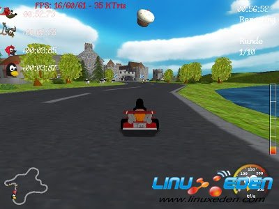 開源卡丁車遊戲 SuperTuxKart 0.7 RC1 發布