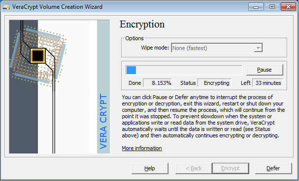 VeraCrypt Partition Encryption