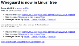 WireGuard 和多路徑 TCP 已被合併進 Linux 5.6 內核主線