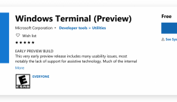 Windows Terminal 已上架，快嘗鮮