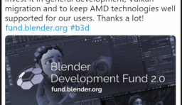 AMD 加入 Blender 基金會