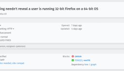 Firefox 的 UA 將移除 CPU 架構信息