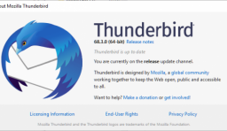 Thunderbird 68.3.0 發布，郵件工具