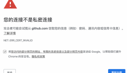 GitHub 遭遇中間人攻擊，訪問報證書錯誤
