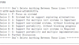 Debian 公布關於投票支持非 systemd 初始化系統的結果