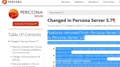 Percona Server 5.7 正式版發布